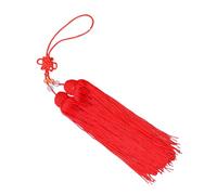 Tmboryuu Épées traditionnelles chinoises Taiji glands en soie Fournitures d'arts martiaux Kungfu Accessoires de théâtre Fournitures d'arts martiaux, Rouge, taille unique