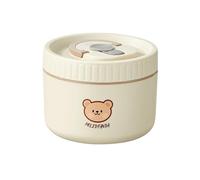 Tmboryuu Fuite en acier antirouille boîte à déjeuner joint en Silicone déversement trajet voyage prêt isolé Portable