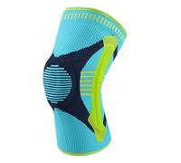 Tmboryuu Genouillère de sport avec stabilisateurs à ressort, supports de compression respirants pour course à pied, basket-ball, cyclisme, récupération du genou