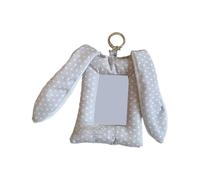 Tmboryuu Housse de Protection pour Photo en Forme d ' Animal en Peluche de 7, 6 cm avec Crochet Porte-clés pour Petites Photos et Points Essentiels Quotidiens