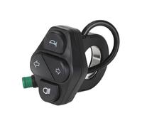 Tmboryuu Interrupteur universel pour scooter électrique 5 broches clignotants bouton klaxon étanche Phare