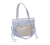 Tmboryuu Itabag à bandoulière Sacs à bandoulière Messagers polyvalents Épaule Anime Affichage Sweet Cool Satchel à main Cadeaux Messagers transparents