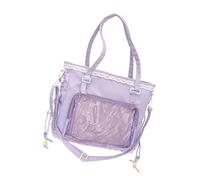 Tmboryuu Itabag à bandoulière Sacs à bandoulière Messagers polyvalents Épaule Anime Affichage Sweet Cool Satchel à main Cadeaux Messagers transparents