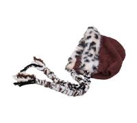Tmboryuu Joli Chapeau à Rabat d ' Oreille de Chat pour, Peluche Douce d ' Hiver avec Doublure Thermique, Accessoire pour Temps Froid pour garçons et Filles, Oreilles de Chat en Polyester