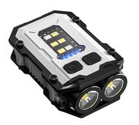 Tmboryuu Lampe torche LED portable rechargeable USB C avec base pour une utilisation multifonctionnelle voyage et activités de plein air lampe de poche