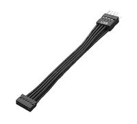 Tmboryuu Ligne de commutation USB pour adaptateur de carte mère | Cordon de connexion carte mère châssis pour boîtier d ' ordinateur ordinaire, câble de conversion USB