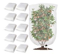 Tmboryuu Lot de 10 mailles de jardinage durables pour protéger les cultures et clôtures agricoles - Résistant au soleil - Barrière de contrôle contre les vermifuges