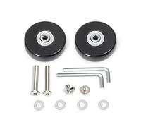 Tmboryuu Lot de 2 rouleaux de rechange silencieux pour valise, installation facile, accessoires de bagages pratiques, Modèle 42