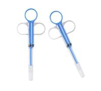 Tmboryuu Lot de 2 seringues de soins pour animaux de compagnie avec embout en silicone de qualité alimentaire pour administration sûre