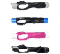 Tmboryuu Lot de 4 correcteurs de grip pour développer la mémoire des muscles pour des swings cohérents, parfaits pour différents niveaux de compétence, accessoires pour clubs de golf droitiers