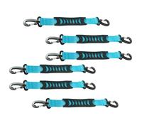 Tmboryuu Lot de 6 sangles de remorquage respirantes et anti-laisse confortables pour les longues distances de transport et poignée de skate