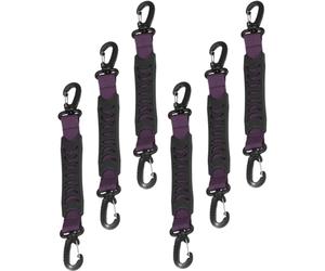 Tmboryuu Lot de 6 sangles de remorquage respirantes et anti-laisse confortables pour les longues distances de transport et poignée de skate