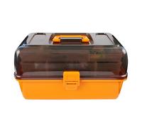 Tmboryuu Mallette de pêche robuste en ABS mélangé avec 547 outils essentiels et 16 choix de configuration pour les activités de plein air/ensemble de pêche à la perceuse, 415 pièces 3 couches, Beauté