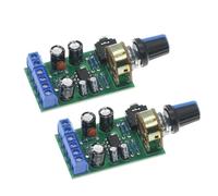 Tmboryuu Module amplificateur auditif à 2 canaux TDA2822M Efficace pour Les Petits espaces, y Compris Un Son réglable et Une Carte amplificateur à Large compatibilité