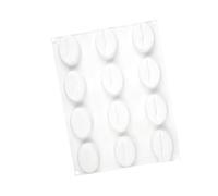 Tmboryuu Moule à dosettes de Cacao en Silicone, 12 Continuous Coffee
