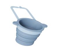 Tmboryuu Passoire d'évier en silicone - Support pour outils de nettoyage - Étagère à suspendre pour robinet éponge avec trous de drainage - Accessoires de cuisine - Panier d'évier avec trous