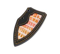 Tmboryuu Petit étui de rangement droit pour cutter - Pochette de rangement en cuir - Pour ceinture - Porte-outils - Pour l'extérieur