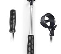 Tmboryuu Poignée ergonomique avec extension télescopique et structure pliable pour un rangement facile et une utilisation fine sur les passages permanents