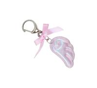 Tmboryuu Porte-clés Dreamy Sweet avec nœud papillon et aile - En alliage léger - À suspendre - Pour un usage quotidien, a, taille unique