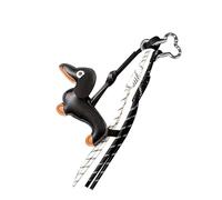 Tmboryuu Porte-clés élégant en forme de teckel pratique pour ajouter du plaisir à n'importe quel sac à main, convient pour un usage quotidien. Porte-clés teckel, Noir , Egg buckle