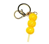 Tmboryuu Porte-clés Mai en forme de boule de poisson pratique pour accrocher des clés, décorer des sacs, idéal comme cadeau sur le thème de la nourriture, porte-clés pratique, b, taille unique