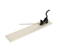 Tmboryuu Porte-encens pour Chats, brûleurs avec Attrape-Cendres, pour méditation/Salle de Yoga, décorations pour la Maison