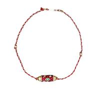 Tmboryuu Revêtement artisanal Sphère Chaîne à breloques réussie Plan ethnique dynamique Bijoux pour Mode Ethnique Mode Chaîne à succès