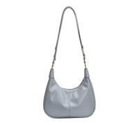 Tmboryuu Sac à main tendance pour les aisselles - Sangle confortable - Compact - Essentiel - Sac à main décontracté avec fermetures éclair de qualité supérieure - Pour femme - En, bleu