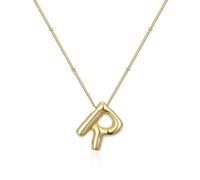 Tmboryuu Style ballon collier lettre lisse chaîne en alliage réglable adapté aux femmes jeunes à la mode et à offrir