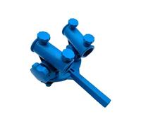 Tmboryuu Support de pêche à double canne avec articulation, construction légère qui améliore la stabilité, support portable universel