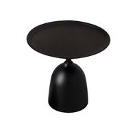 Tmboryuu Table d'appoint miniature en fer 1/12 - Figurine moderne pour maisons de poupées - Accessoires de meubles réalistes - Café moderne miniature