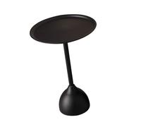 Tmboryuu Table d'appoint miniature en fer 1/12 - Figurine moderne pour maisons de poupées - Accessoires de meubles réalistes - Café moderne miniature