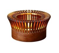 Tmboryuu Théières en alliage d'aluminium à faible bruit, rétention de la chaleur, design compact, adapté à n'importe quelle table, base harmonieusement stable