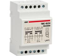 TMC 40/24 Transformateur de sécurité 40VA pour service continu 230V/12+12VAC V