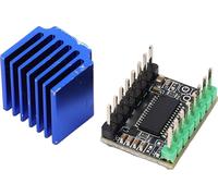 TMC2225 MKS Carte de pilotage de moteur pas à pas avec dissipateur thermique Module de pilotage de moteur silencieux pour imprimante 3D