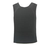 Tmendy Gilet Pare-balles de Niveau IIIA，T-shirt ，Vêtements de Protection de sécurité Tactique dissimulés Gilets résistants aux Coups de Couteau Léger Imperméable Respirant B,2XL