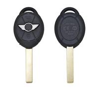 TMERIC Coques de clé de Voiture Coque de Remplacement pour clé télécommande à 3 Boutons, Mini pour Cooper 2005, 2006, 2007 Boîtier Clef de Voiture