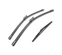 TMERIC D'essuie-Glace Voiture pour Peugeot pour 3008 MK2 2017 2018 2019 2020 2021 28"+16"+12" Avant Arrière Essuie-Glace Pare-Brise Pare-Brise Fenêtre Accessoires 3PCS Essuie-Glaces