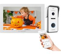 TMEZON portier vidéo, 7 pouces écran tactile couleur, caméra 1080P, 1Monitor1Sonnerie de porte