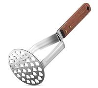 Tmflexe Presse-purée en acier inoxydable avec poignée robuste qui ne se plie pas facilement, facile à utiliser, construction robuste
