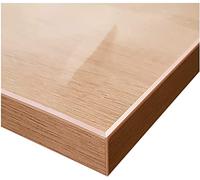 TMGJ Nappe Transparente PVC Rectangle Couvercle De Table,ImperméAble RéSistant à La Chaleur RéSistant Aux Rayures Facile Nettoyer,Convient pour La Table Basse De Cuisine(Grosor:3mm,Talla:35x35cm)