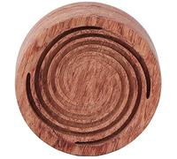 TMISHION Diffuseur D'huiles Essentielles en Bois Mini Portable Aroma Diffuseur d'Aromathérapie Boîte pour Voiture Salon Marron Bois de Rose Rouge