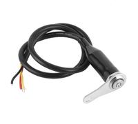 TMISHION Interrupteur de guidon de moto Bouton poussoir de commande de support de modification de LED de commutateur de guidon de