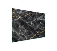 TMK ArtDeko Cache-plaque de cuisson 70 x 52 cm - 1 pièce - Protection contre les éclaboussures - Planche à découper - Marbre