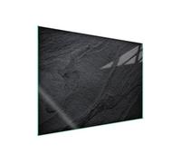 TMK ArtDeko Cache-plaque de cuisson 70 x 52 cm - 1 pièce - Protection contre les éclaboussures - Planche à découper - ardoise