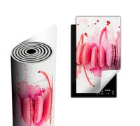 TMK ArtDeko Tapis de protection en vinyle pour cuisinière à induction 30 x 52 cm, Protège Plaque Induction Deco Cuisine Protection Pour Plan De Travail Cuisson Protégé, Coloré Pop-Art.