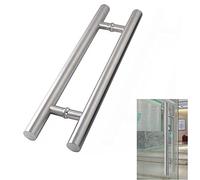 TMKDNNKG Poignée de Porte Longue, Robuste, en Acier Inoxydable, Simple Face, pour Porte de Hangar, intérieur/extérieur, L : 50 cm x 30 cm