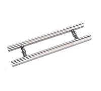 TMKDNNKG Poignée de Porte Robuste, poignée de Porte de Grange, poignée de Porte en Verre, pour Usage Commercial, Maison, Salle de Bain, L : 50 cm x 30 cm