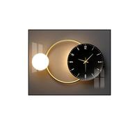 TMKDNNKG Tableau avec boîtier de Compteur d'horloge, Couvercle décoratif pour Compteur électrique, décoration, Tableaux cachés avec Supports de Tige hydraulique, Perforation Gratuite, 05, 60 x 50 cm