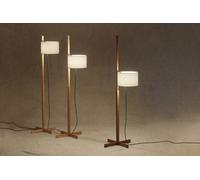 TMM lampadaire chêne noir / blanc Santa & Cole - TMMSA14